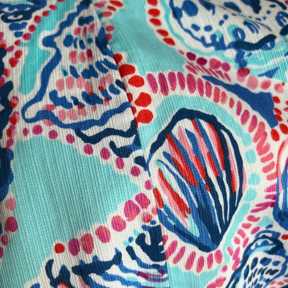 Lilly Pulitzer Gabby shift dress seashell sz 6 practically new - Picture 7 of 7